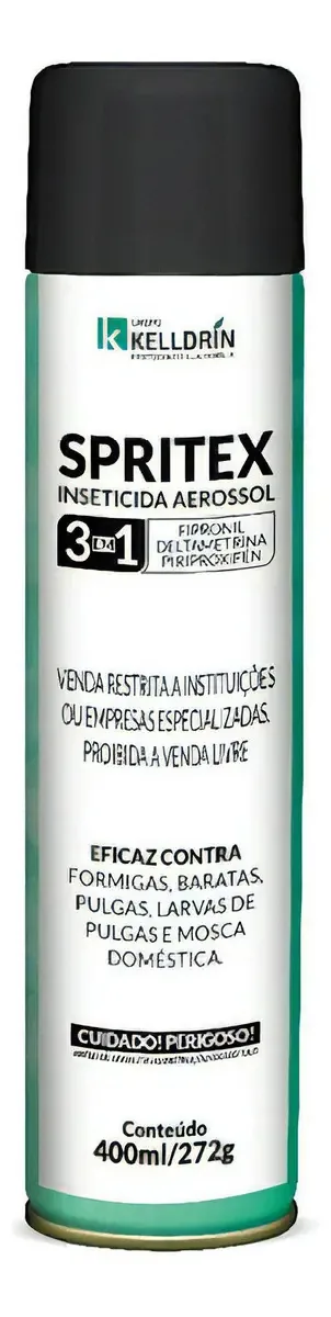 Kelldrin Spritex Inseticida Aerosol 400ml/272g