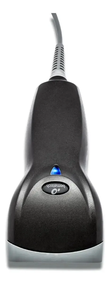 Leitor De Codigo Barras Manual Usb Optico Preto Br400