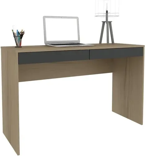 Mesa - Aparador - 120 cm de comprimento - Mesa para PC Ho-2932 cor avelã/ônix