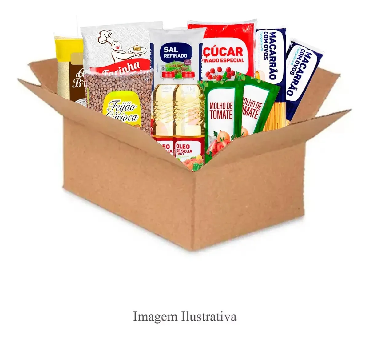 Cesta Básica De Alimentos - Caridade - Itens Essenciais