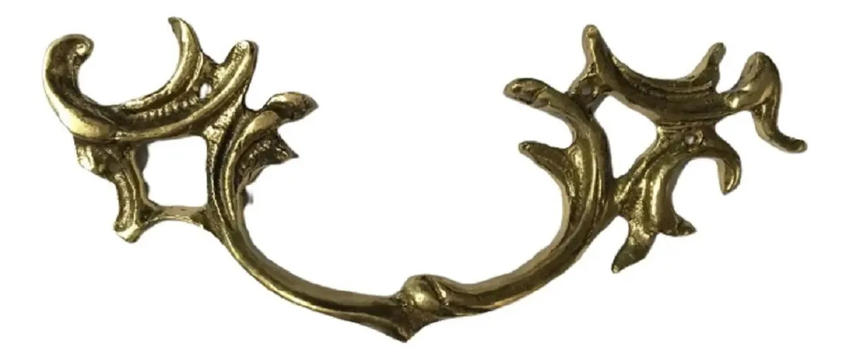 Puxadores Colonial Em Bronze 14cm Para Móveis