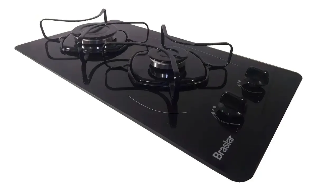 Fogão Cooktop Gás Braslar 2 Queimadores