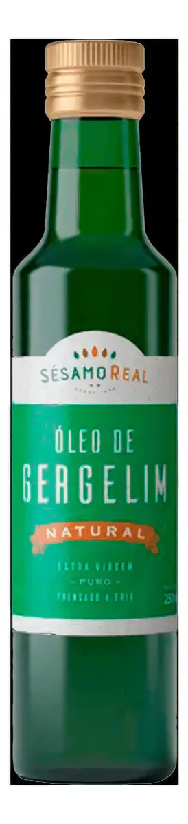Óleo De Gergelim Natural Sésamo Real 250ml
