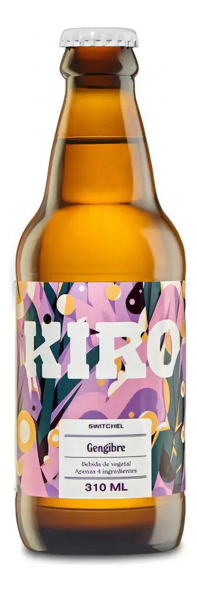 Kit 3x: Bebida Kiro Switchel Com Gengibre 310ml
