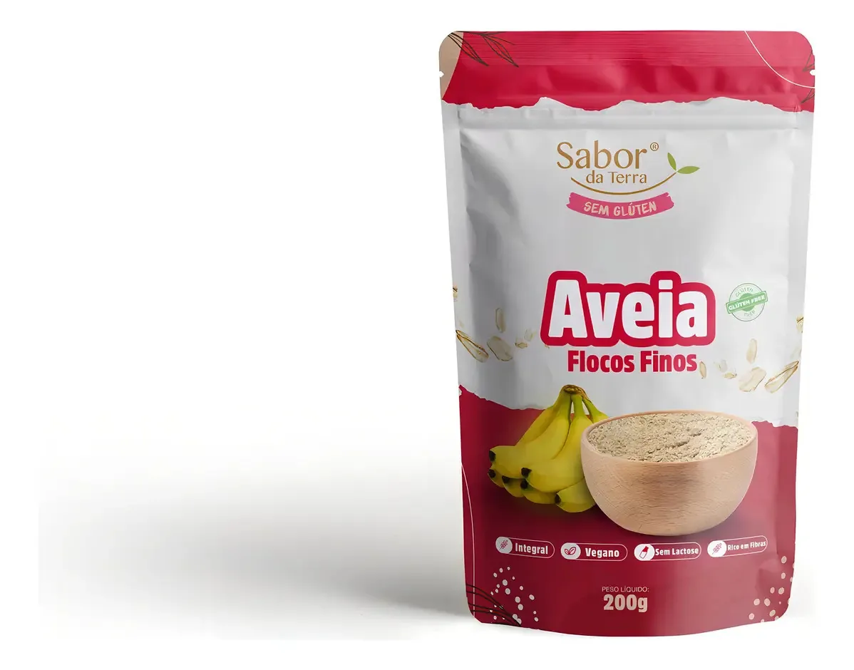 Farinha De Aveia Sabor Da Terra 500g
