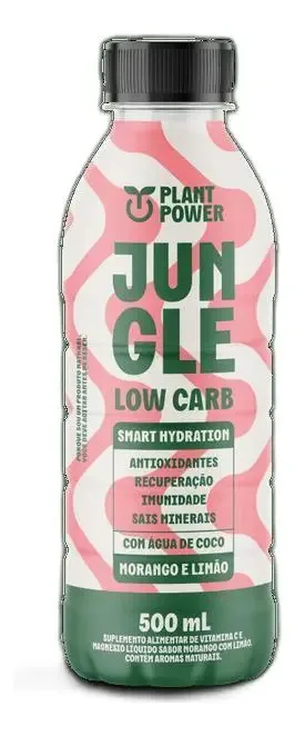 Bebida Isotônica Low Carb Morango E Limão Jungle 500ml