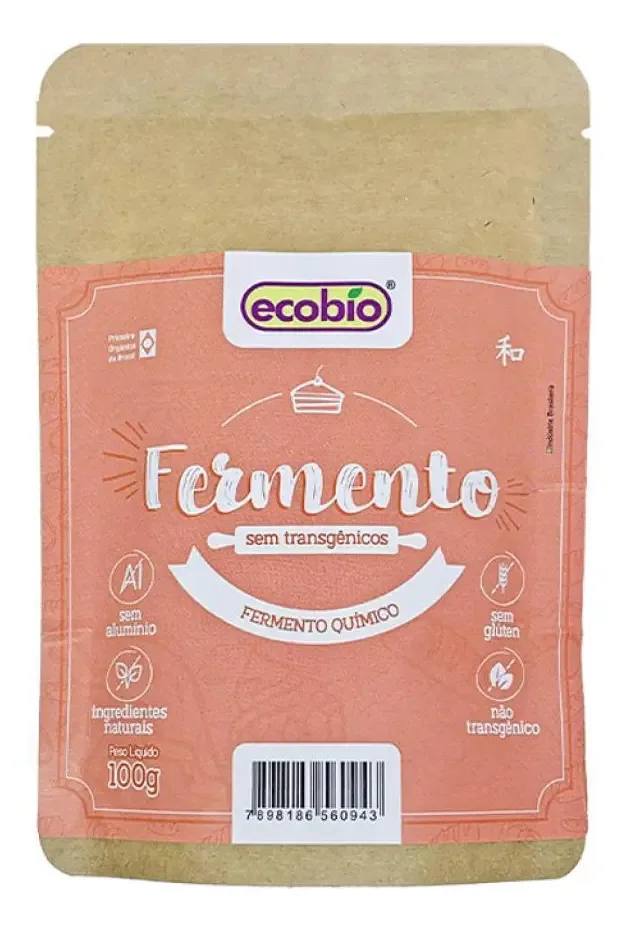 Kit 3x: Fermento Não Transgênico Ecobio 100g