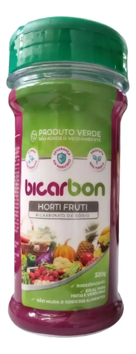 Kit 2x: Bicarbonato Sódio Higienizar Horti Fruti