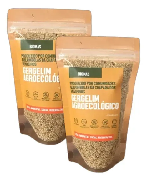Kit 2x: Gergelim Branco Agroecológico Bioporã 100g