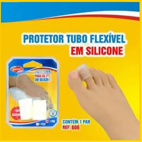 Calcanheira Qualype Turbo Proteçao Para Dedos 1 Unidade