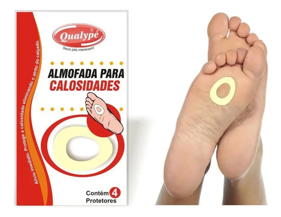 Kit De Protetores Almofadados Para Calosidades (5 Cartelas)