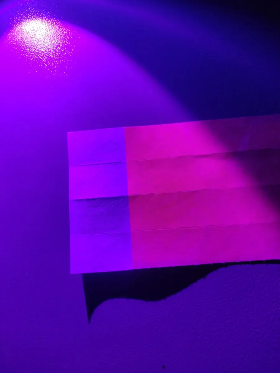 1000 Pulseira De Identificação Pink Em Tyvek