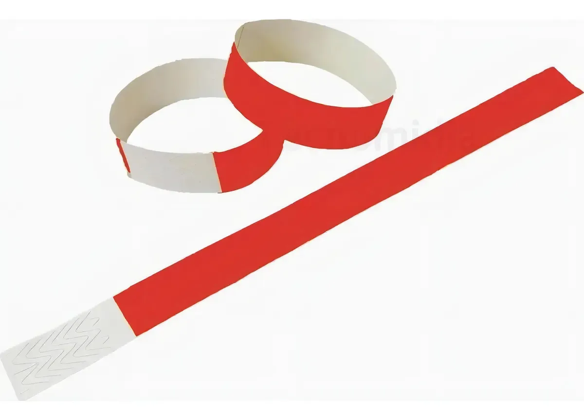 Kit 50 Pulseiras Vermelhas P/ Festas E Eventos Med