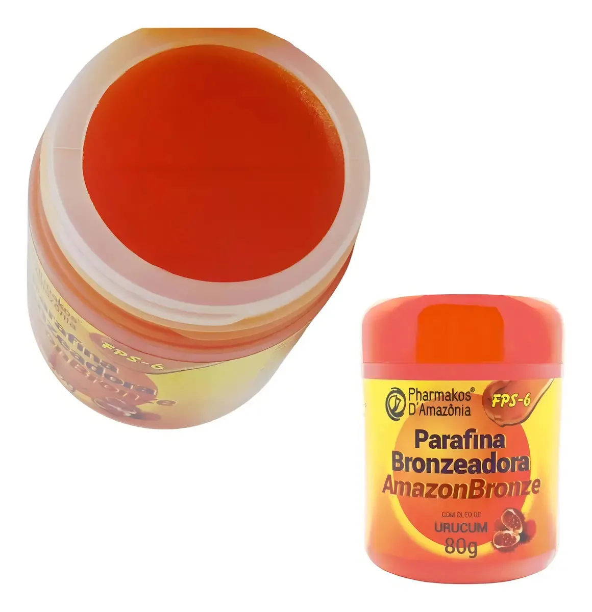 Parafina Bronze Verão Marquinha Pele Dourada Protegida 80g