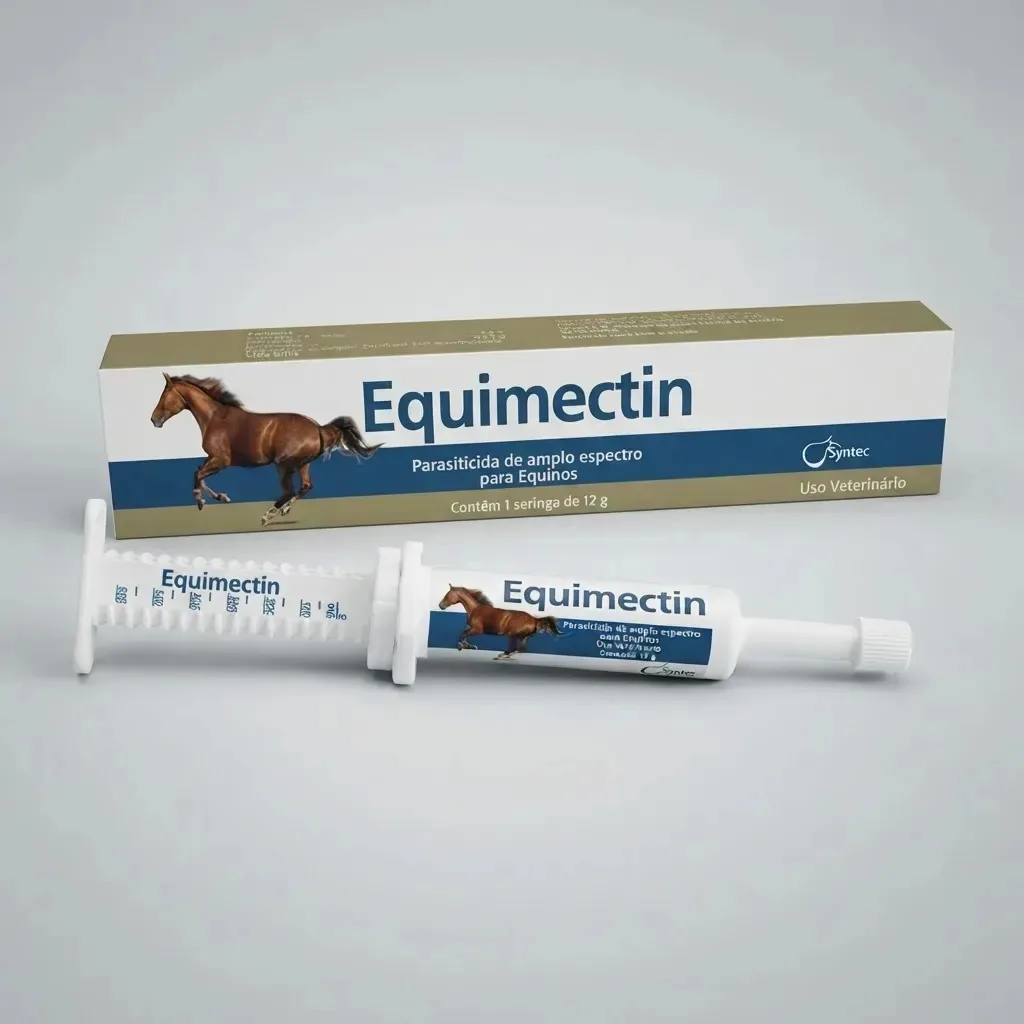 Pasta Para Cavalos Equimectin 12 Gr ( Combo C/ 12 Unds. )