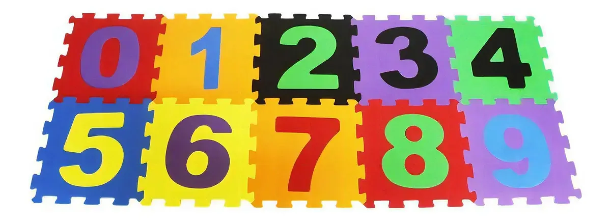 Tatame Numerais 5mm