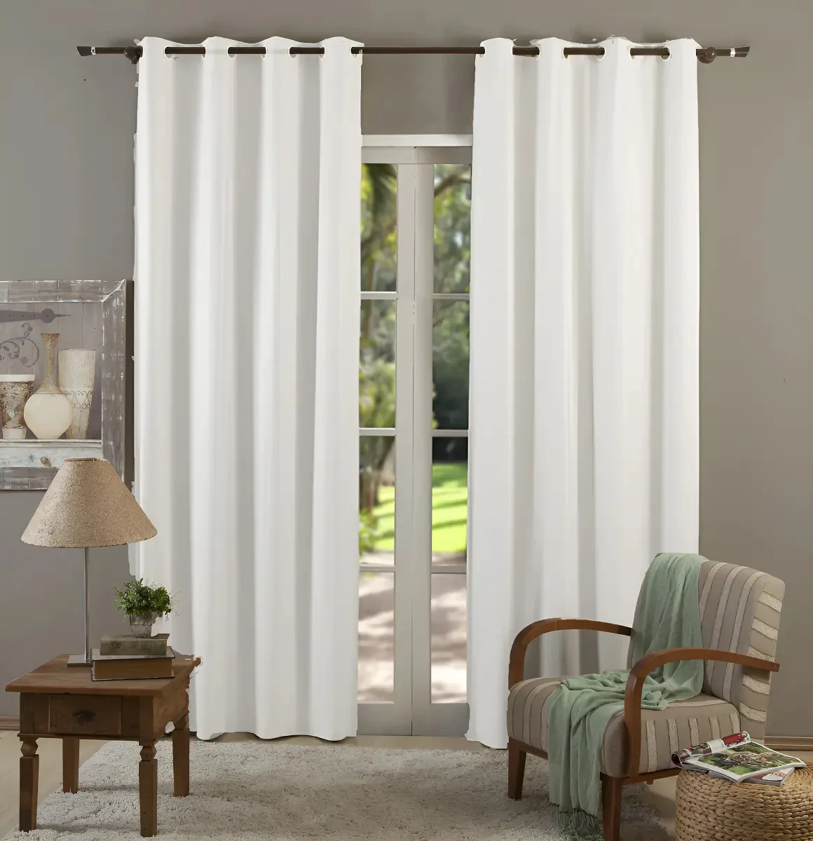 Mc Cortinas Blackout 1,30 x 2,00 Cor Branco