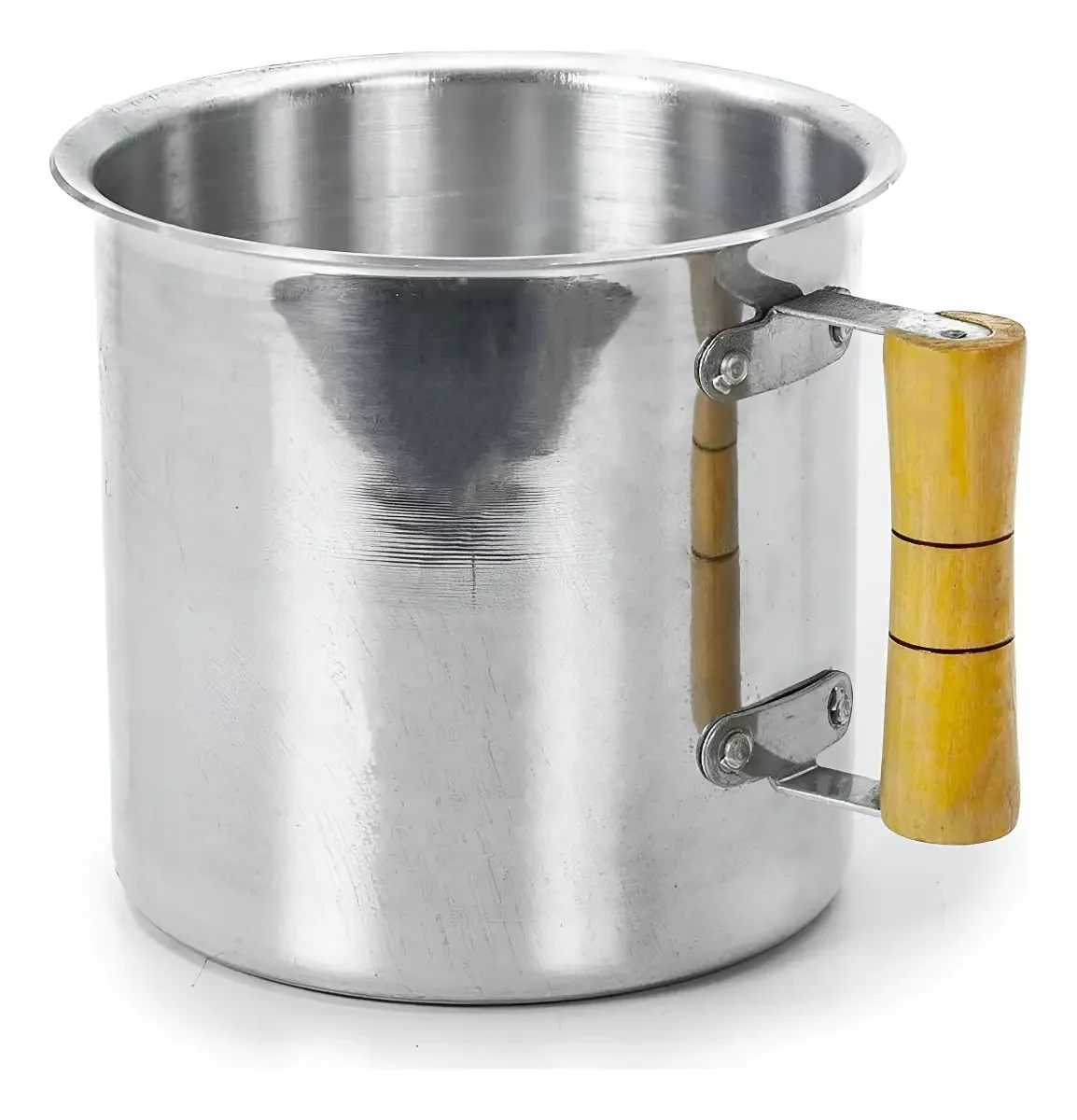Canecão Leiteira Alumínio Polido ASC 1,25l Antiaderrapante N12