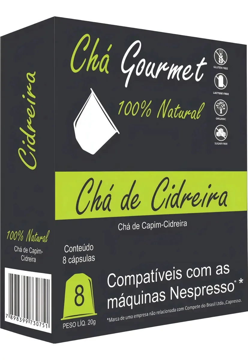 Capsula Capresso Cha Cidreira 8un
