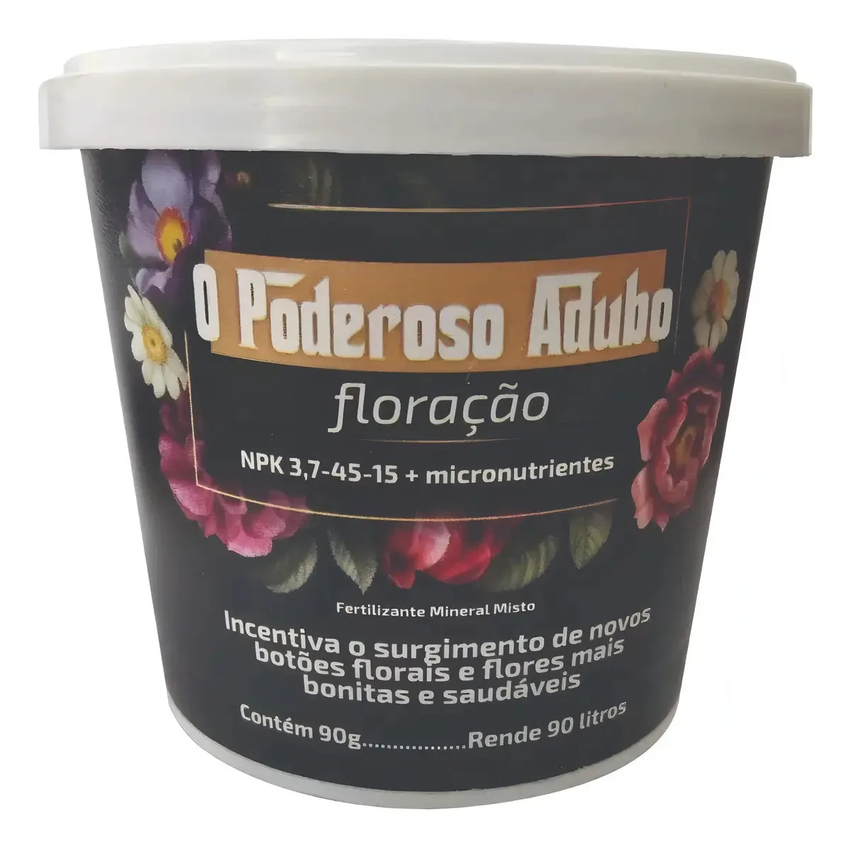Poderoso Adubo Floração Flores 90g Terral