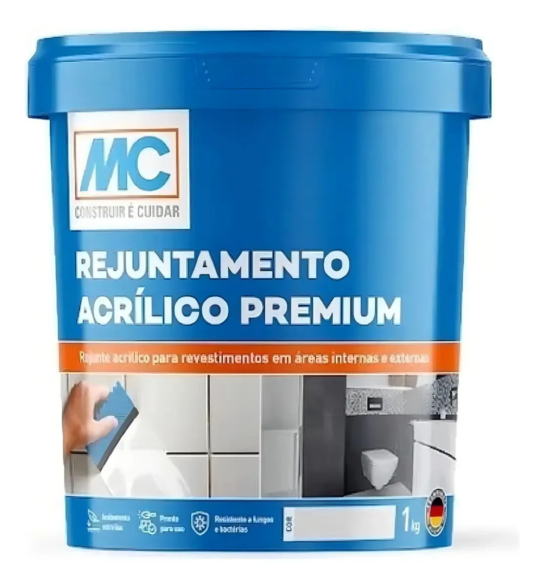 Rejunte Acrilico Cinza Premium Mc