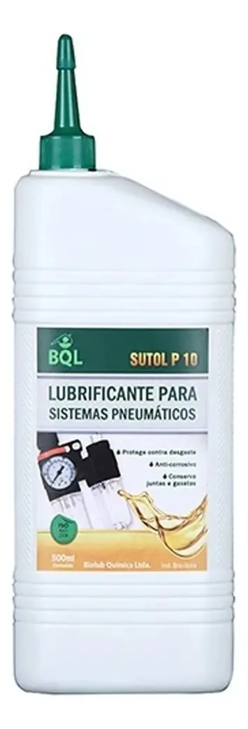 Óleo Lubrificante BQL SUTOL P10 Para Ferramentas Pneumáticas 500ml