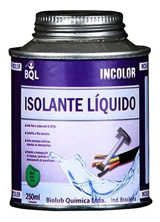 Fita Isolante Liquida Isola Protege Veda Contra Umidade 250m Cor Incolor