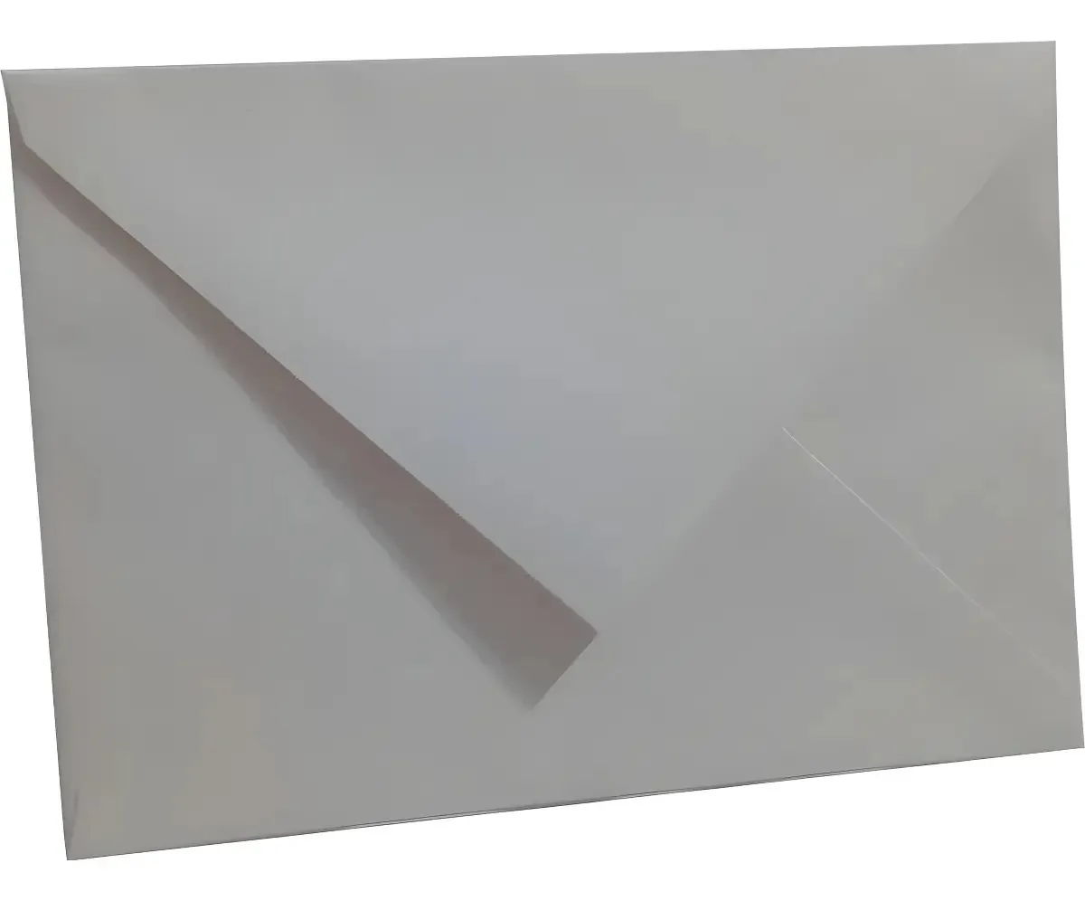 Envelope Opalina Telado Branco 15x22cm 240g Bico Horizontal Consult Grafica