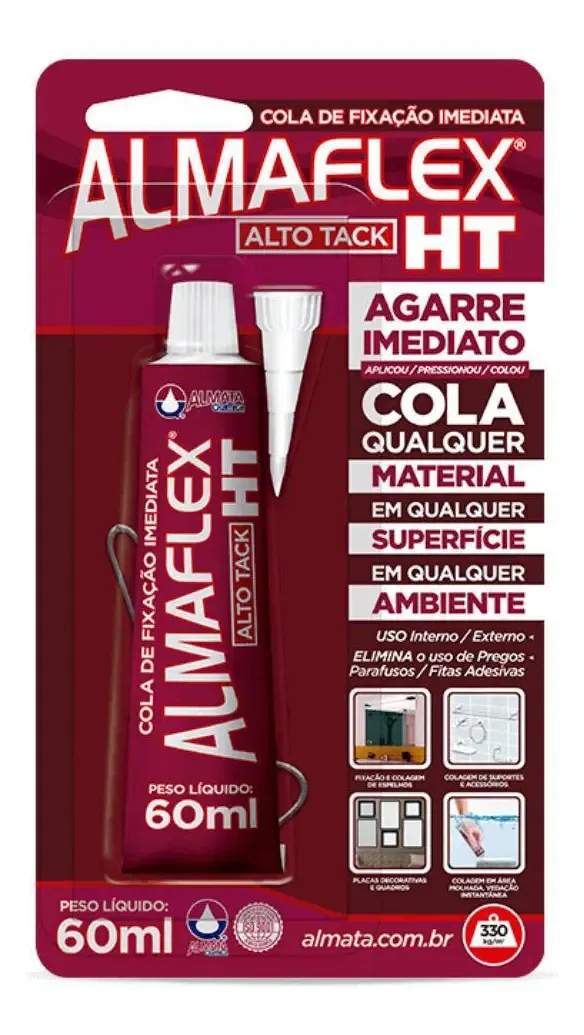 Cola De Fixacao Imediata Ht401 60ml Meta Ferragens