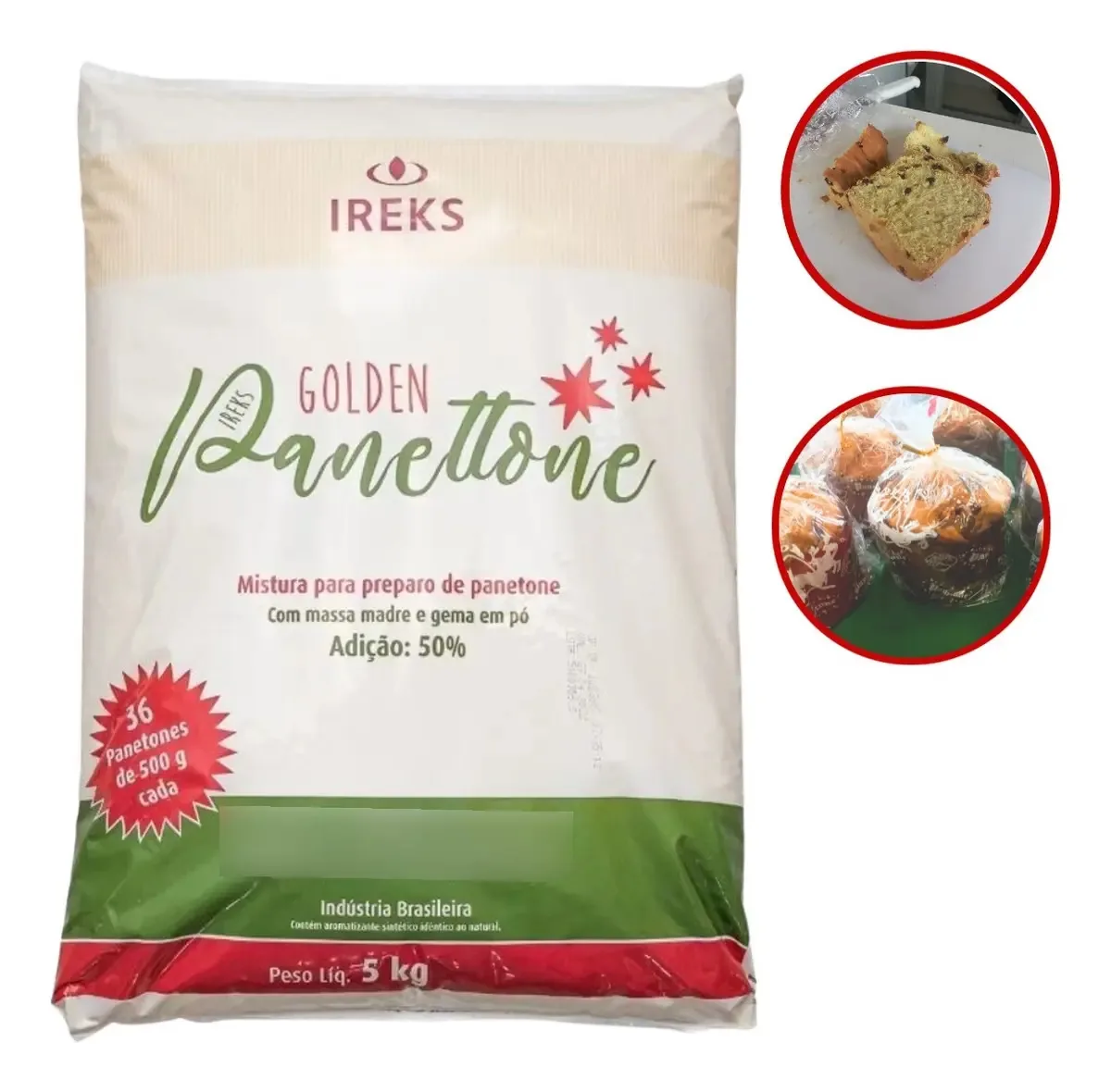 Pad.mist.mauri P/panetone Ire.golde 5kg