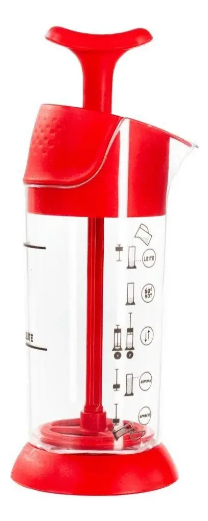 Espumador De Leite (vermelho) - Pressca