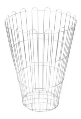 Cesto de Arame Galvanizado 60 Litros Cesto de Roupa