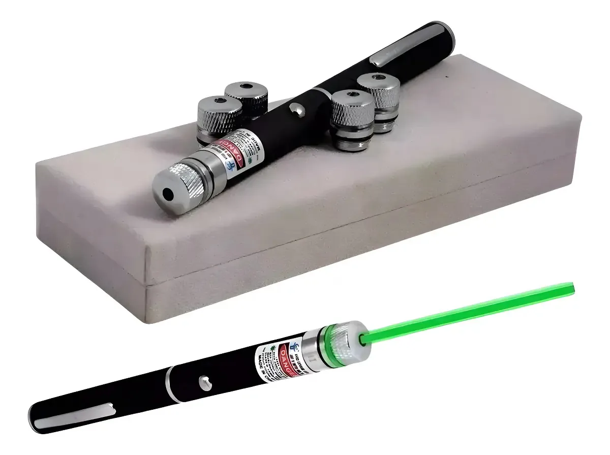 Caneta Laser Ponteiro Verde Multipont 5000mw Cor Laser Verde
