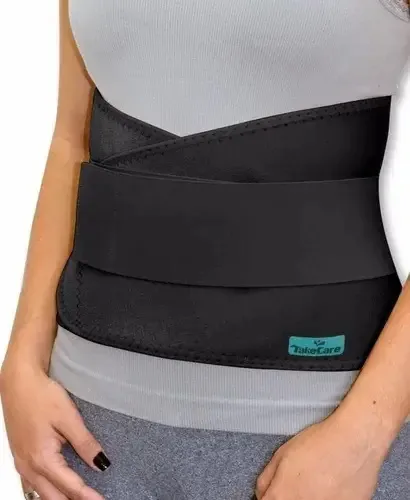 Faixa Abdominal Com Hastes Flexíveis Linha Neoprene Esconde Cor Bege Tamanho Único