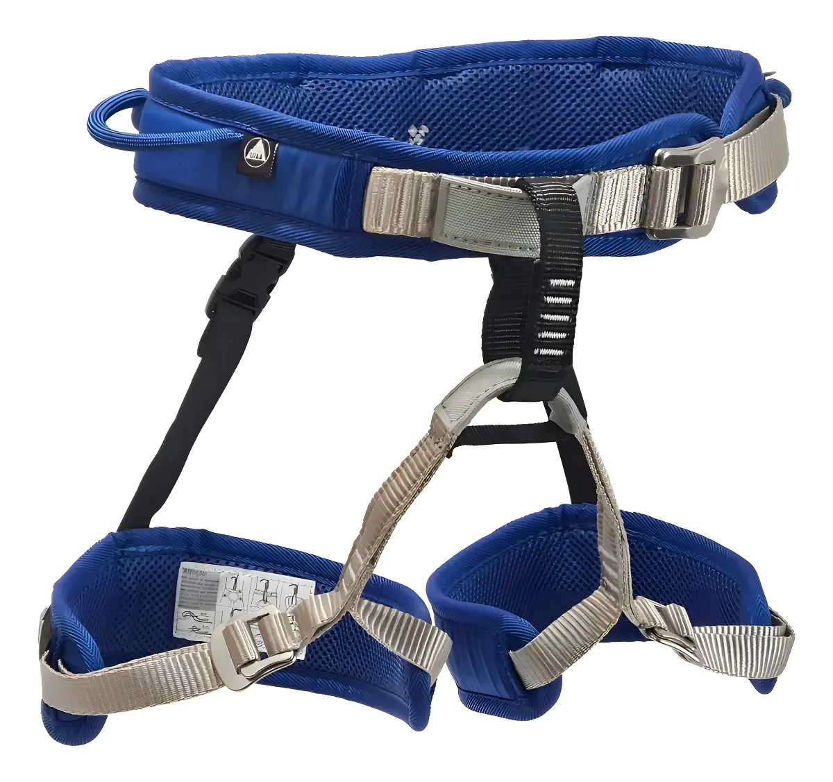 Cadeirinha De Escalada Víbora Ar Invisible Straps Conquista Azul Tamanho M