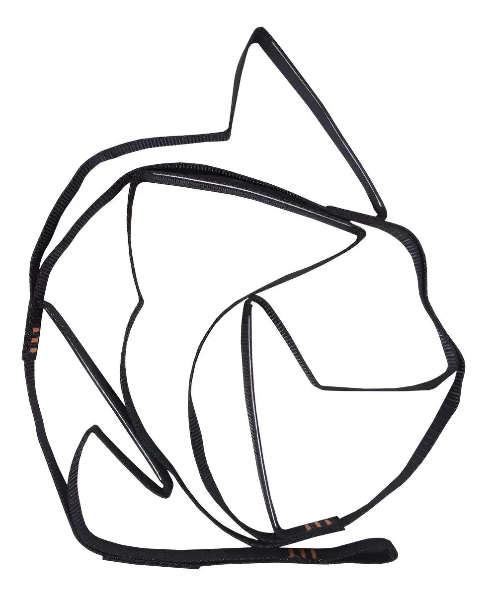 Estribo Escalada 4 Degraus Conquista Preto 138cm Resistente UV