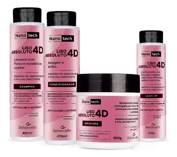 Kit Liso Absoluto 4d