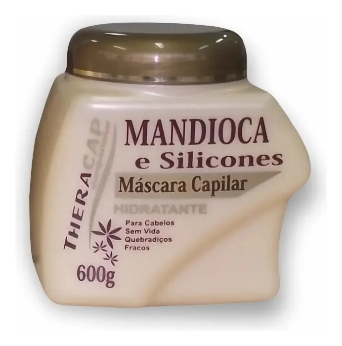 Theracap Máscara Silicone Mandioca 600 G