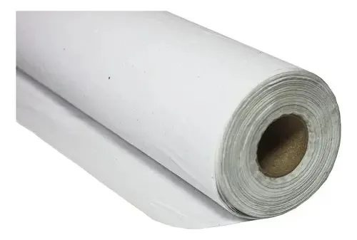 Lençol De Papel Branco Rolo Econômico 70cm X 50m Gianinis