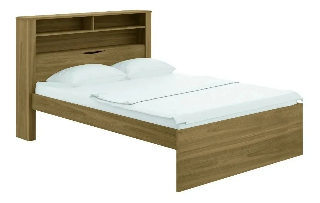 Cama Casal 7570x Móveis Castro