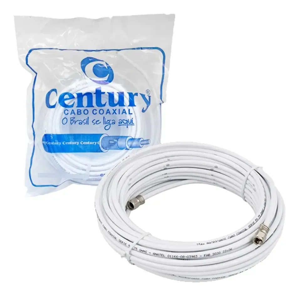 Cabo De Rede 59 40%century Coaxial 15m