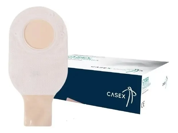 Kit Bolsa De Colostomia Sistema 2 Peças Com Placa 45mm 5und