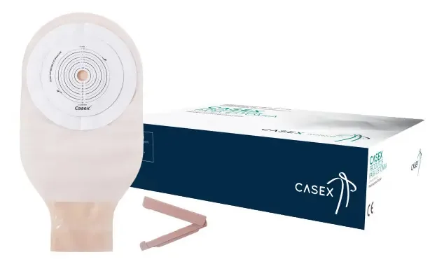 Bolsa De Colostomia Caixa Com 15 Unidades Transparente Casex