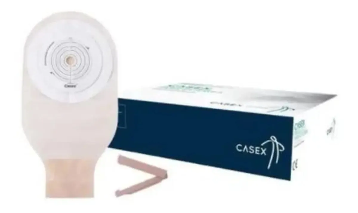 Bolsa Colostomia Opaca 60mm Com 10 Rec. Casex