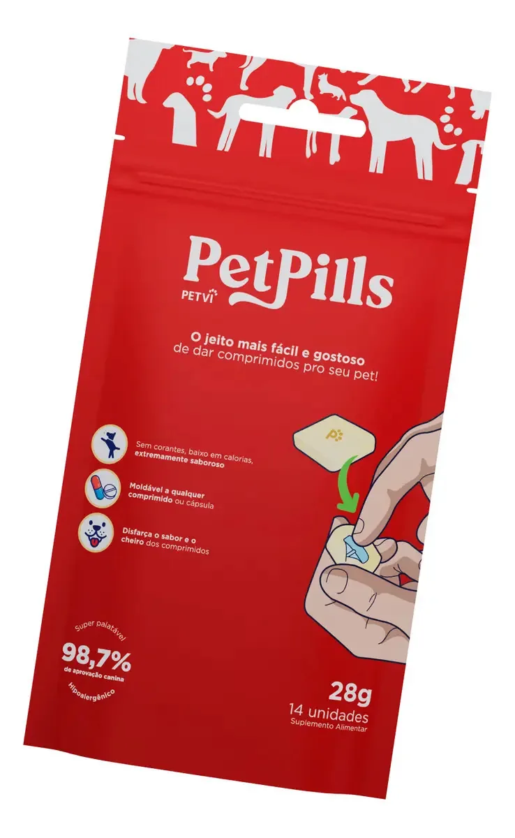 Petpills - Suplemento Para Ingestão De Medicamentos