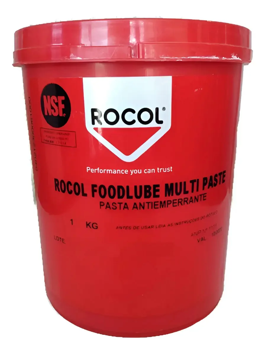 Graxa Antiemperrante Alimentícia Rocol Foodlube Multi Paste