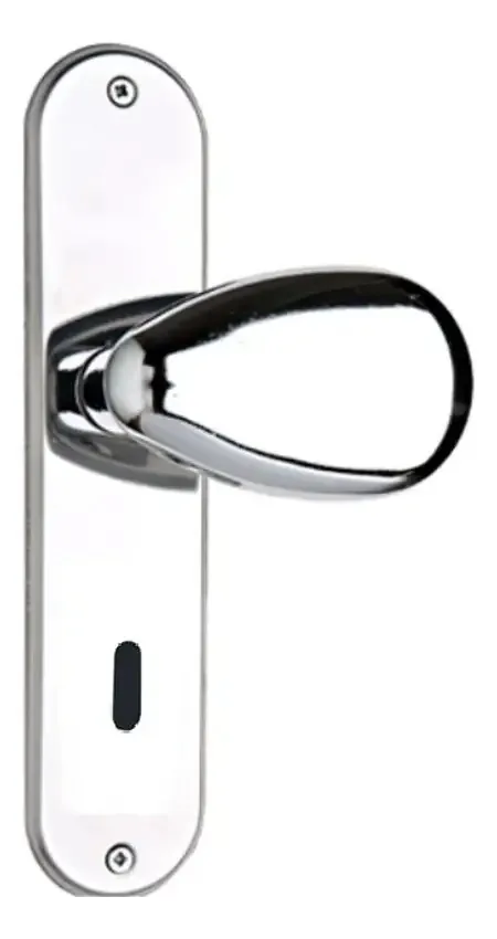 Fechadura Silvana Cromado Com 2 Chaves 1200 Golf Interno