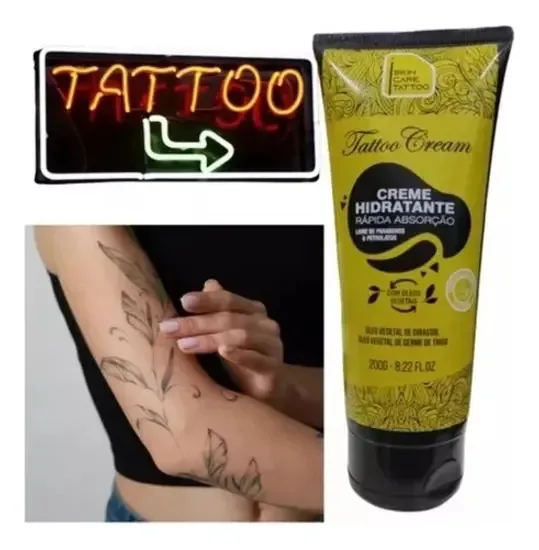 Creme Hidratante Tattoo Cream Skin Care - 200g