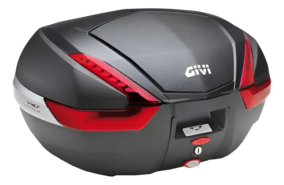 Baú Bauleto Givi Monokey 47 Litros V47nn Preto