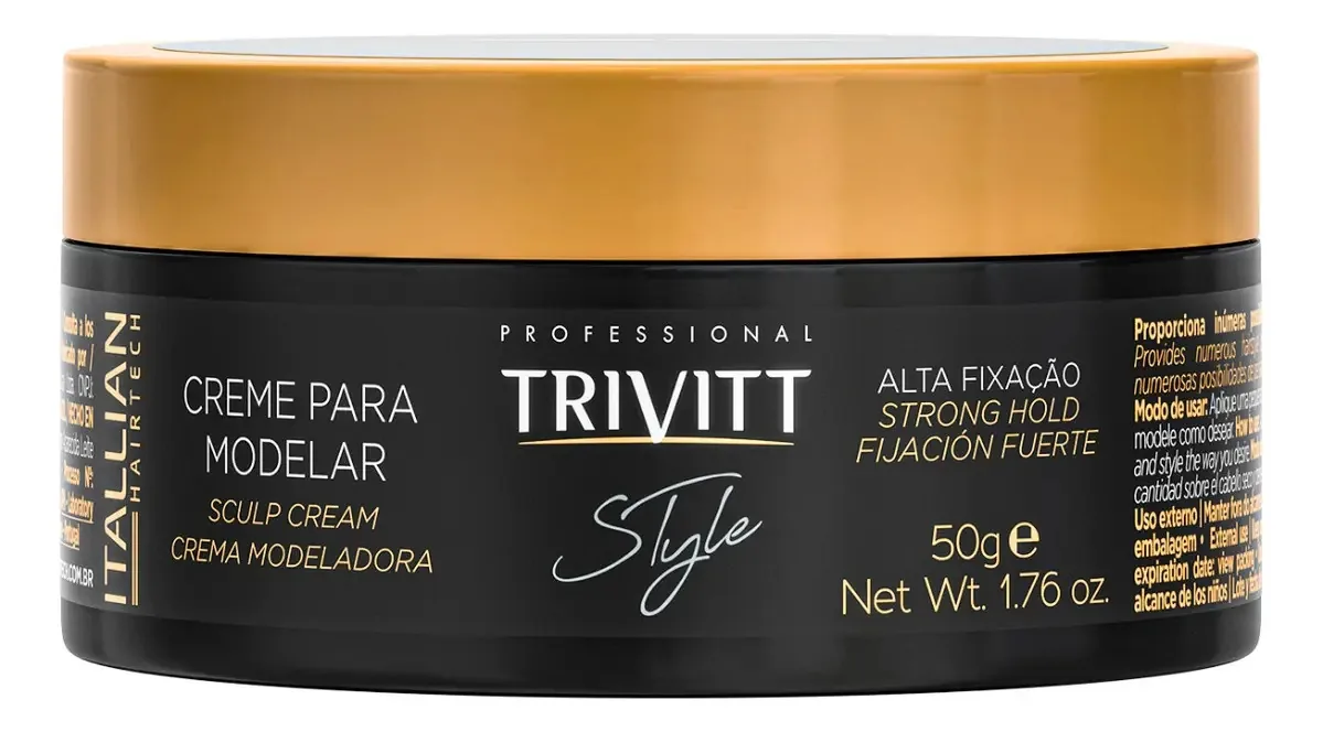 Creme Para Modelar Pomada Itallian Trivitt 50g